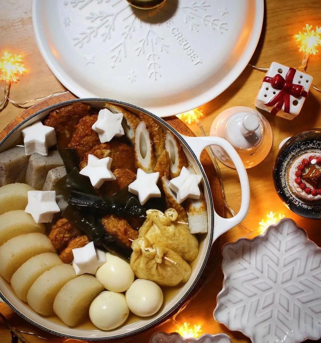 圣诞必备的氛围感餐具！LE CREUSET的姜饼人甜点盘实在太可爱了！